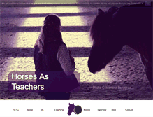 Tablet Screenshot of horsesasteachers.co.uk